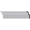 Ekena Millwork 3 3/4"H x 1 7/8"P x 3 7/8"F x 94 1/2"L, (1/2" Repeat), Alexandria Crown Moulding MLD03X01X03AL - alternate 1